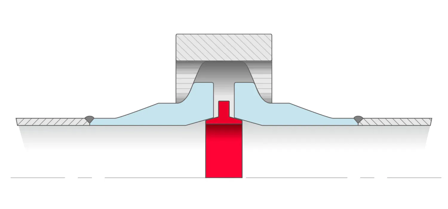 TPC Clamp Connector - before assembly